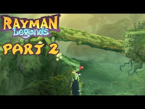 Rayman Legends - 100% Run - Part 2: Rayman, Do The Hover Crawl!