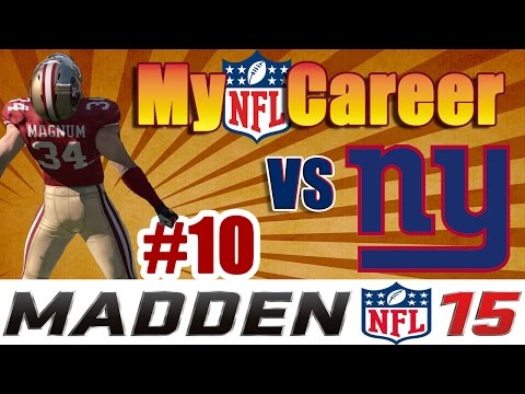 Madden NFL 15 Connected Franchise || Game 10 || 49ers vs Giants