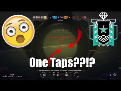OMG! J'AI ONE TAP GLAZ!!!😳 - Rainbow Six Siege
