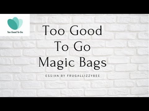 Too Good Too Go Magic bags| Frugal lifestyle| How we eat on a tiny budget