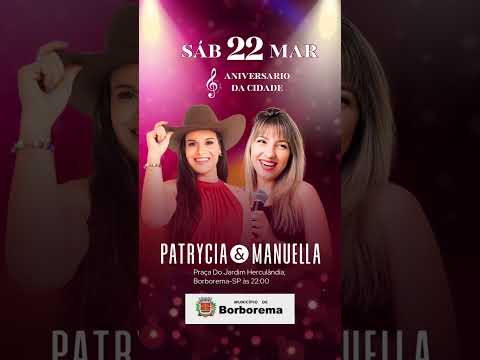Quem nós vemos lá? Comenta aqui 🫶🏼💖 #patryciaemanuella #sertanejo #saopaulo #borborema