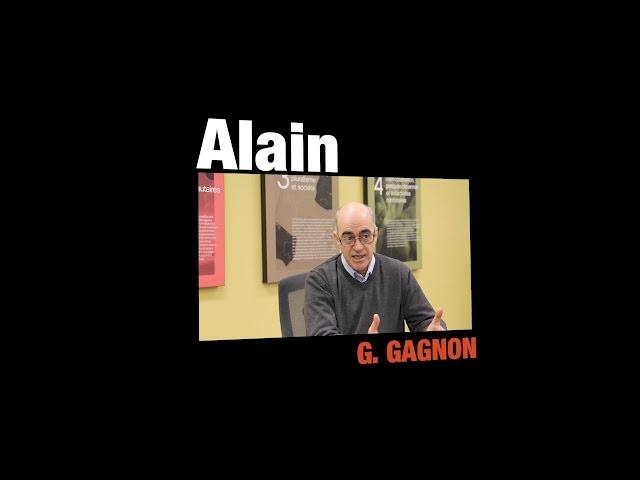 Paroles de chercheur-es: Alain G. Gagnon