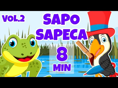 Sapo sapeca Vol.2 - Giramille 8 min | Desenho Animado Musical