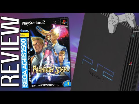 SEGA Ages 2500 Collection Vol 1 Phantasy Star Generation 1 PS2 Review