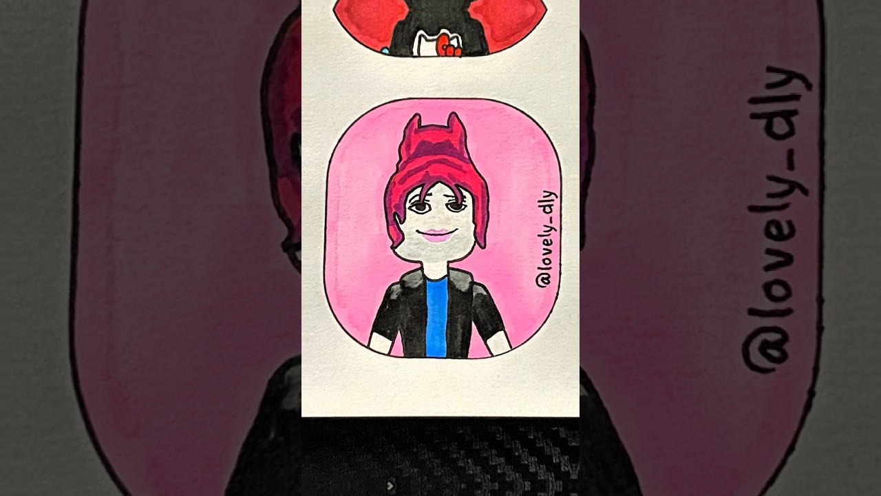 ava #25 done yaa, siapa lagi nih yg belum digambarin? komen aja yaa😋☝️#drawing #avaroblox #random