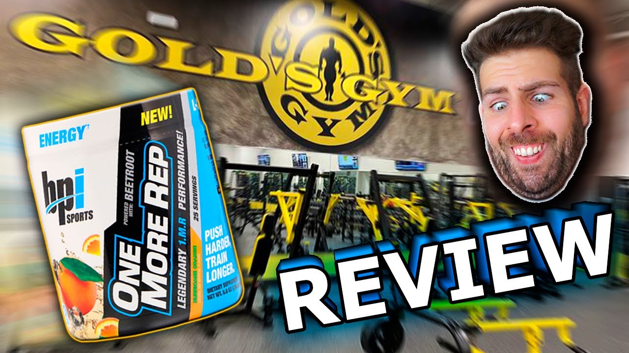 Review del nuevo ONE MORE REP ( OMR ) BPI Sports Pre Entreno