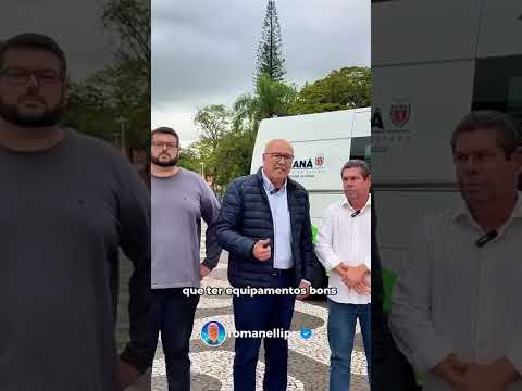 Entrega de uma nova ambulância para reforçar a saúde de Santa Isabel do Ivaí
