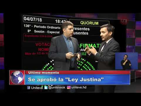 Se aprobó la “Ley Justina”