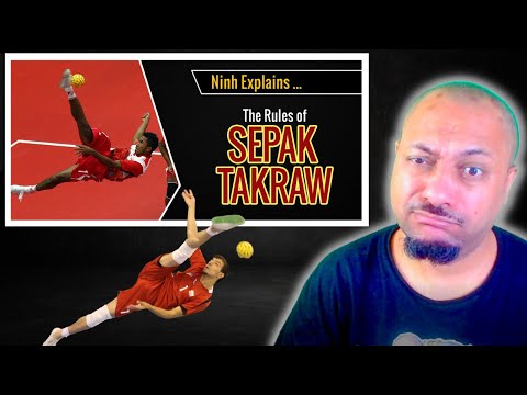 AMERICAN REACT TO | The Rules of Sepak Takraw - EXPLAINED!