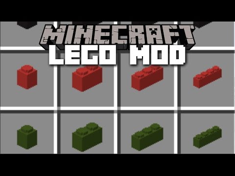 MC Naveed - Minecraft - Minecraft LEGO MOD / BUILD ENDLESS ITEMS AND BUILDINGS OUT OF LEGO!! Minecraft