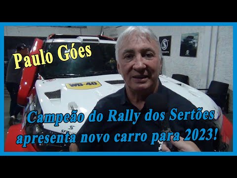 SportMachine Joinvilense campeão do Rally dos Sertões apresenta novo carro para 2023