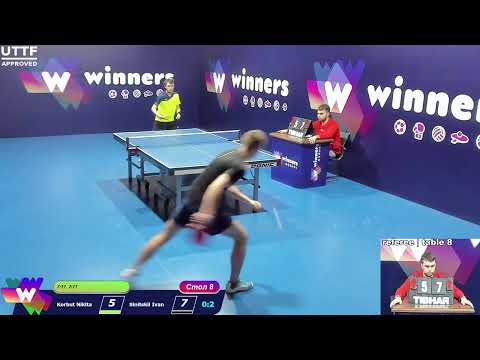 Korbut Nikita - Sinitskii Ivan WINners CUP Table Tennis 8 17.12.2020 10:15