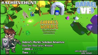 #AchieveHunt - Gabriel's Worlds: The Sokoban Adventure (Xbox, Series, Windows) - 1,000G in 17m 11s!