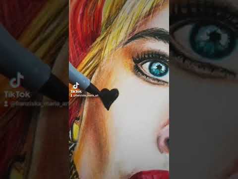 After 35 hours finally done: Harley Quinn drawing from Suicide Squad