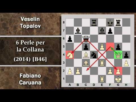 Partite Commentate di Scacchi 118 - Caruana vs Topalov - 6 Perle per la Collana - 2014 [B46]