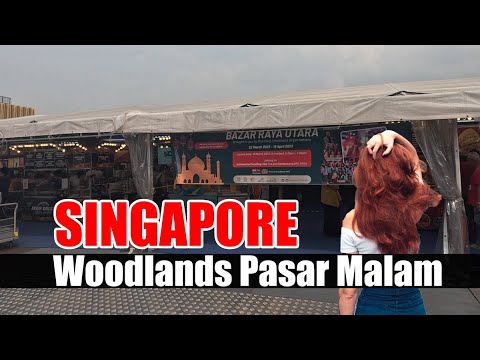 Singapore Woodlands Pasar Malam | Melhor comida de rua | Ramadã especial em Cingapura