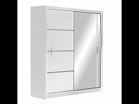 Sliding door wardrobe Vista 150 assembly video of our best seller Dako furniture sliding wardrobe - 6