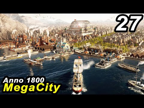 The Skyline Tower FOUNDATION - Anno 1800 MEGACITY || ALL DLCs & LEGENDARY Difficulty #27
