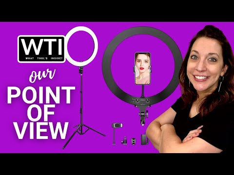 *Fixed Guideline #4 - Elitehood 18” Ring Light - WTI product video review