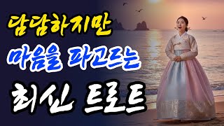 담담하게 부르지만 마음을 파고드는 최신 트로트 모음(광고없음, 1시간)