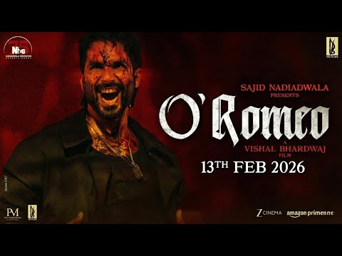 O Romeo Teaser | Shahid Kapoor, Tripti Dimri, Nana Patekar | O Romeo Shahid Kapoor | O Romeo Trailer