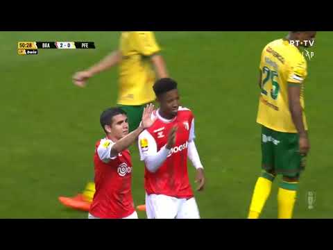 Goal | Golo Banza: SC Braga (3)-0 Paços de Ferreira (Liga 22/23 #34)