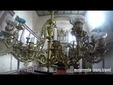 motorcycle tour in the authentic village of Viscri