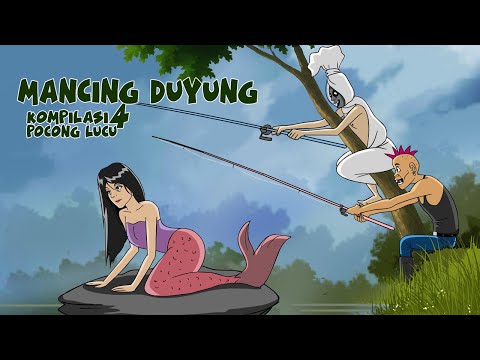 Kompilasi Kartun Lucu Pocong Part 4 - Kartun Hantu Lucu