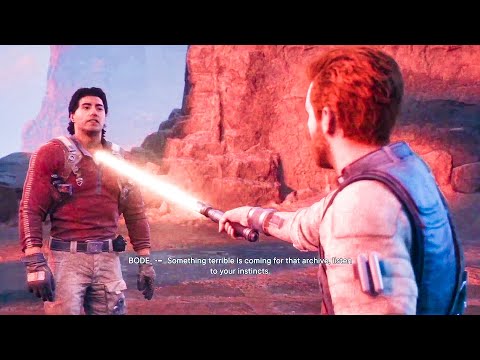 Bode Betrays Cal Kestis And The Jedi Scene - Star Wars Jedi Survivor PS5