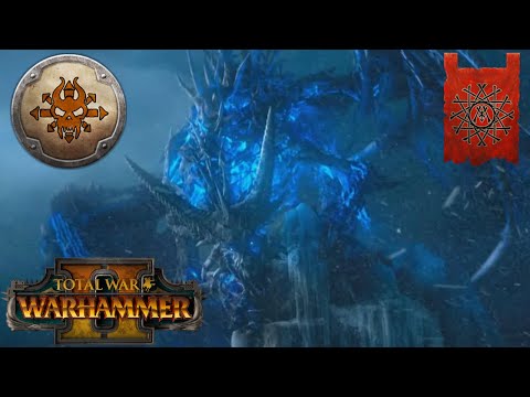Full ICE Themed Build! Norsca Vs Skaven. Total War Warhammer 2, Multiplayer