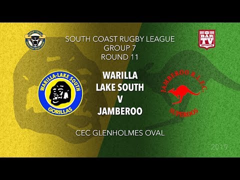 2019 Group 7 RL Round 11 - Warilla Lake South Gorillas v Jamberoo Superoos