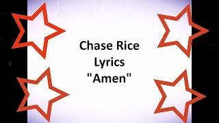 Chase Rice   Amen Official Video lyrics