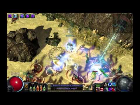 Path of Exile - Lvl 86 Poison Ball Lightning T8 Map Run