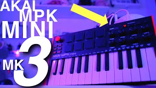 Video thumbnail for AKAI MPK MINI MK3 | AN UPGRADE TO THE CLASSIC BUDGET MIDI CONTROLLER by TAETRO
