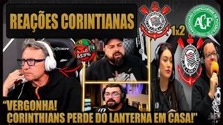 REAÇÕES dos CORINTIANOS - CORINTHIANS 1x2 CHAPECOENSE - DERROTA PRO LANTERNA - VAMOS RIR!