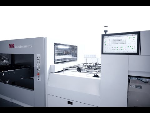 Mastermatrix 106 CSB is one of the top die cutting machines in the world
