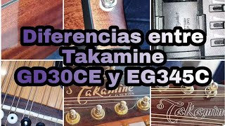 Video thumbnail for Comparación entre Takamine GD30CE y EG345C by Tripas Lokas Channel