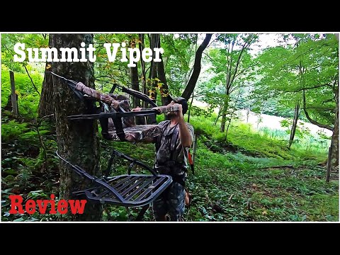 Summit Viper Climbing Stand Review | How To Use A Climbing Stand | Tree Stand | Climbing Tree Stand