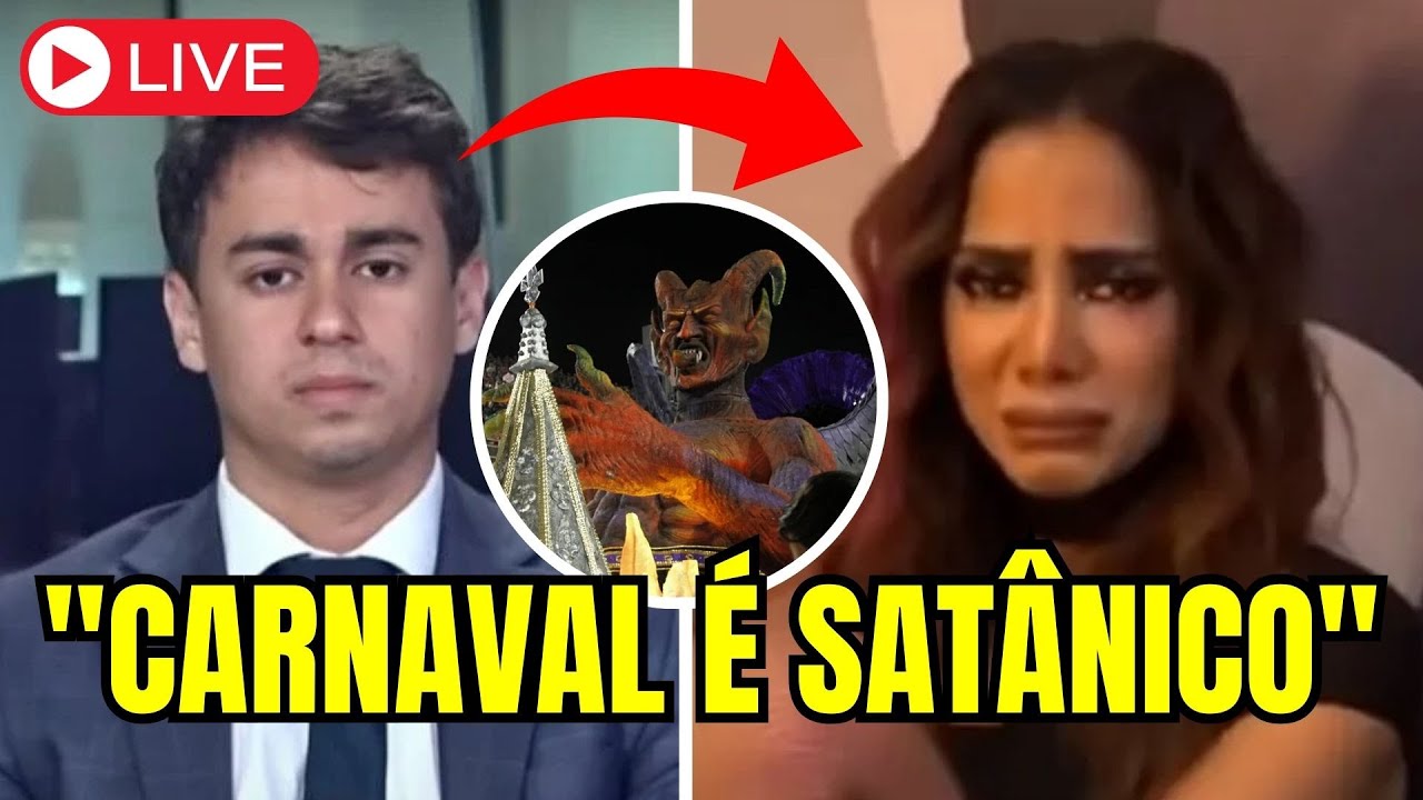 Anitta ADMITE que se sente vazia após o Carnaval | Nikolas Ferreira explica por quê!