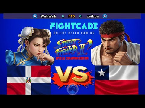 Street Fighter 2'CE WahWah vs zeibon FT5