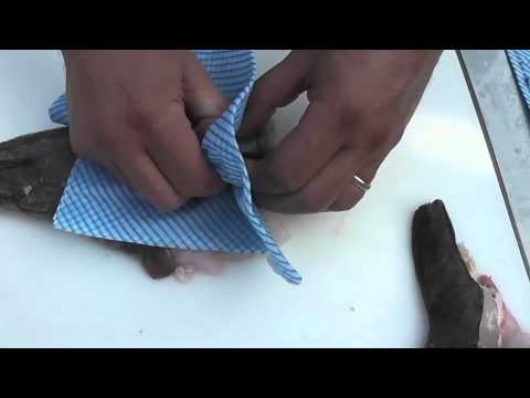 Passionate About Fish - how to prepare a whole monkfish