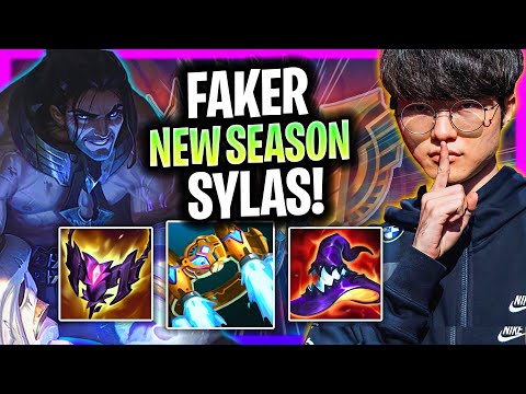 FAKER IS SO GOOD WITH SYLAS IN NEW NOXUS SEASON! | T1 Faker Plays Sylas Mid vs Hwei!  Season 2025