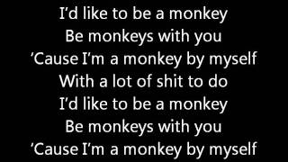 100 Monkeys - The Monkey Song (with lyrics)