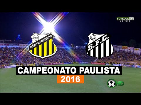 Gols - Novorizontino 3 x 3 Santos - Paulistão 2016 - 13/02/2016 - Futebol HD