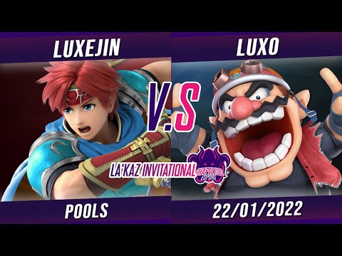 La'Kaz Invitational Pools - LuXejin (Roy) VS Luxo (Wario) - Smash Ultimate