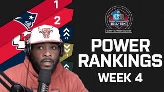 Week 4 NFL POWER RANKINGS! 1-10