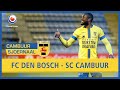 CAMBUUR SJOERNAAL: FC Den Bosch - SC Cambuur