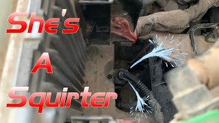 Replacing a Jeep JK Leaky Windshield Washer Pump Seal