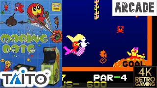 Marine Date Arcade ( Taito 1981 ) 4k Gameplay