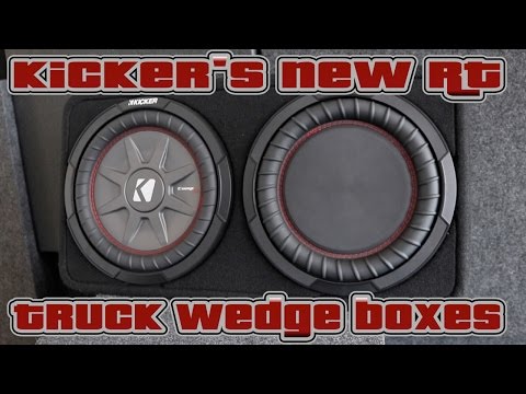 Kicker's new RT truck boxes